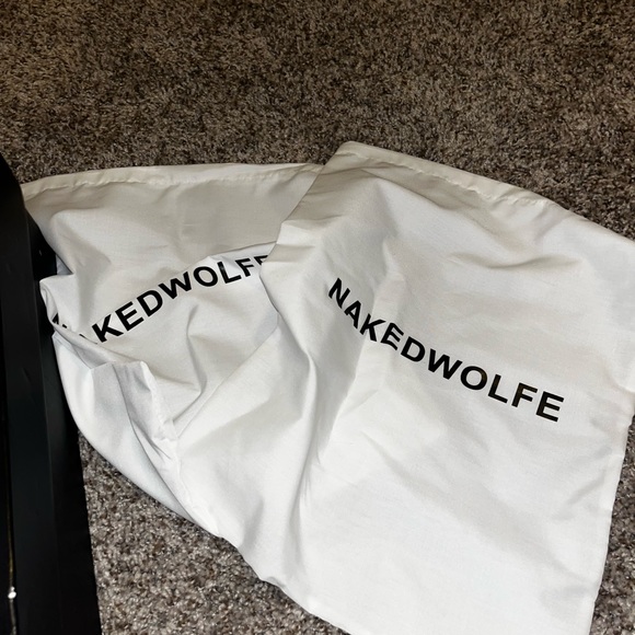 Naked Wolfe Spike Leather Boots (White) - Picture 4 of 5